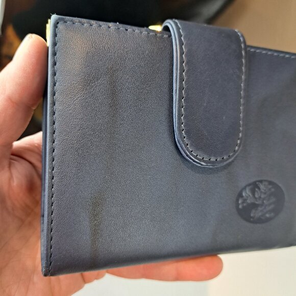 Buxton Heiress Double Cardex Bifold Wallet Navy Blue - Picture 12 of 15